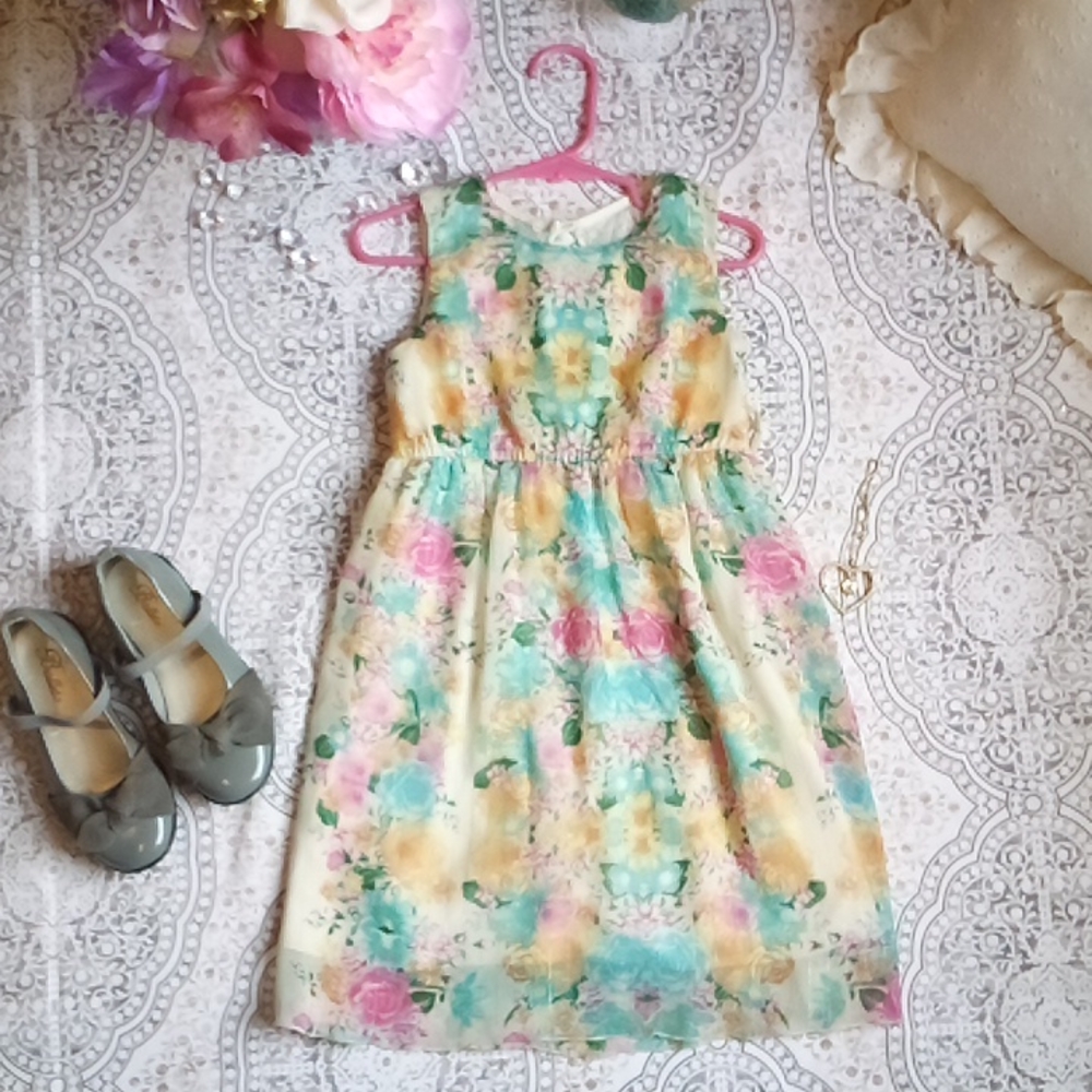 Girls spring dress